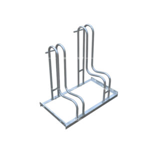 Rangement pour 2 vélos 4000 mm en acier